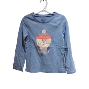 NWT OSHKOSH Toddler Girls Winter Owl Long Sleeve